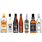 Gin Gordon, Jack Daniel's, Havana 7, Havana 3, Havana riserva, Malibù Tropical Cocco, Vodka White Wolf (frutta e liscia), Bacardi